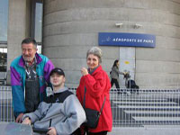 Dani Boariu cu familia in Franta